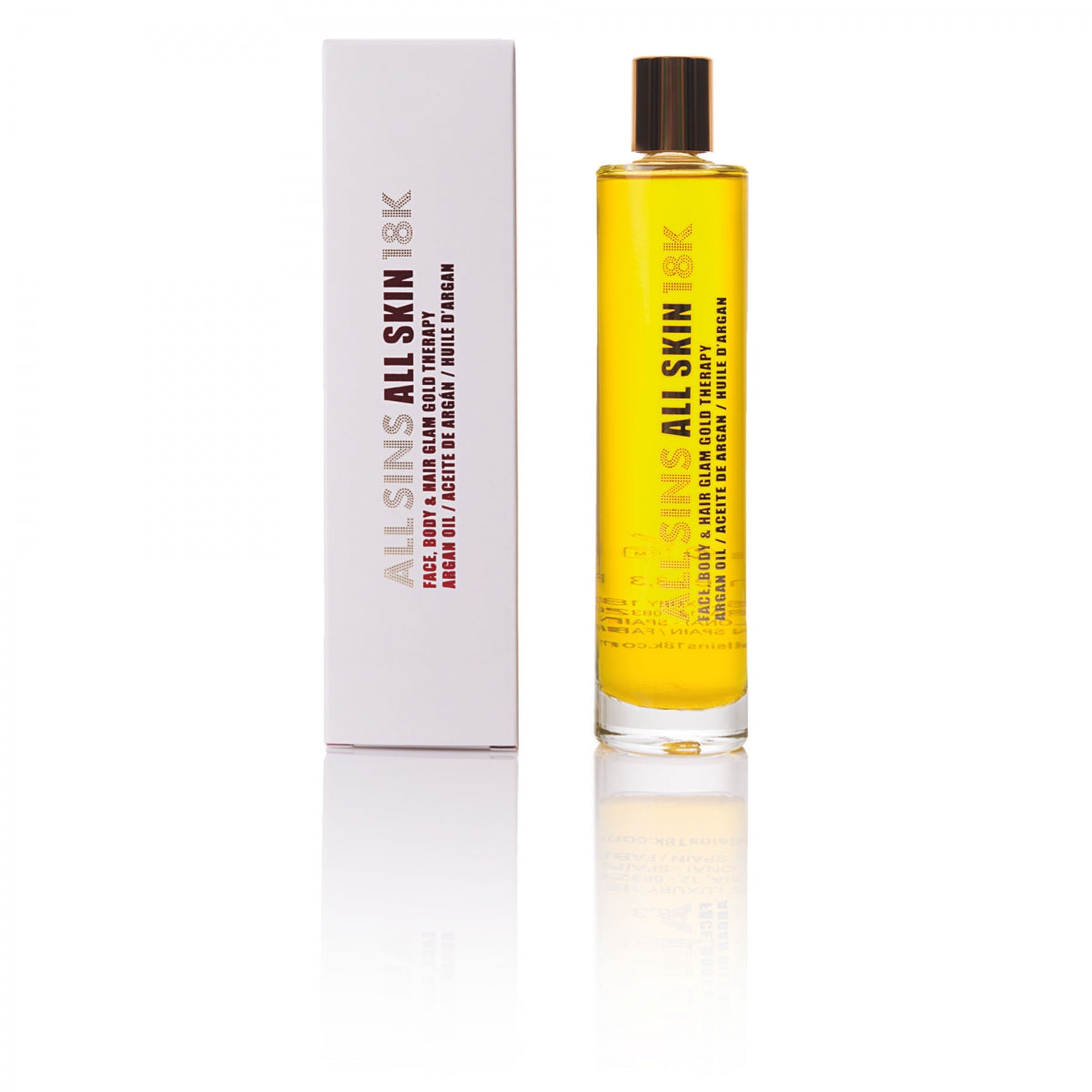 ALL SINS FACE, BODY & HAIR GLAM GOLD THERAPY 100 ml